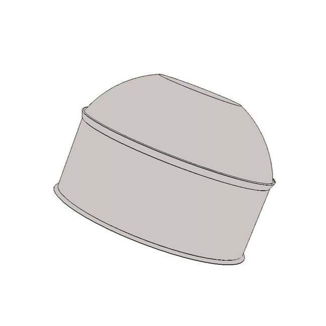 透明胶筒活塞，2.5盎司。，6盎司，8盎司，12盎司。 LDPE,(QTY = 1000)