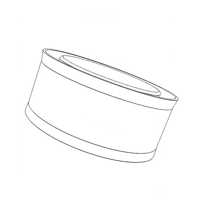 刮刀活塞，1/10加仑，LDPE(QTY= 1000)